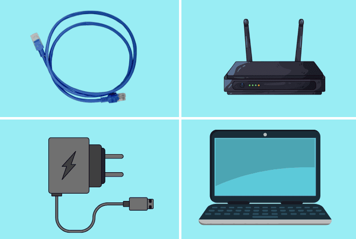 acquire all equipment for a hardwired setup