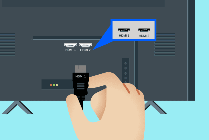 disconnect other hdmi devices