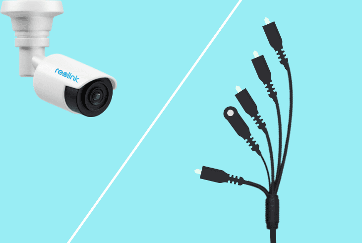 inspect all cameras’s poe & internet
