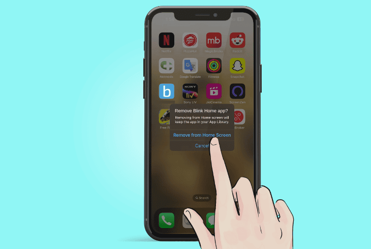 reinstall blink app on ios/iphone devices