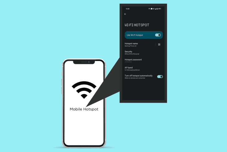 change eufy to your mobile’s hotspot