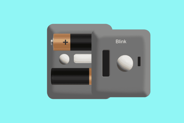 reseat blink’s non-rechargeable batteries