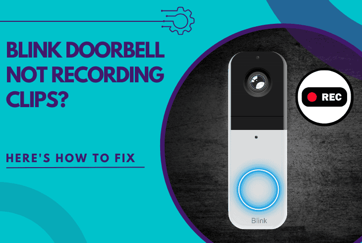 blink doorbell not recording clips
