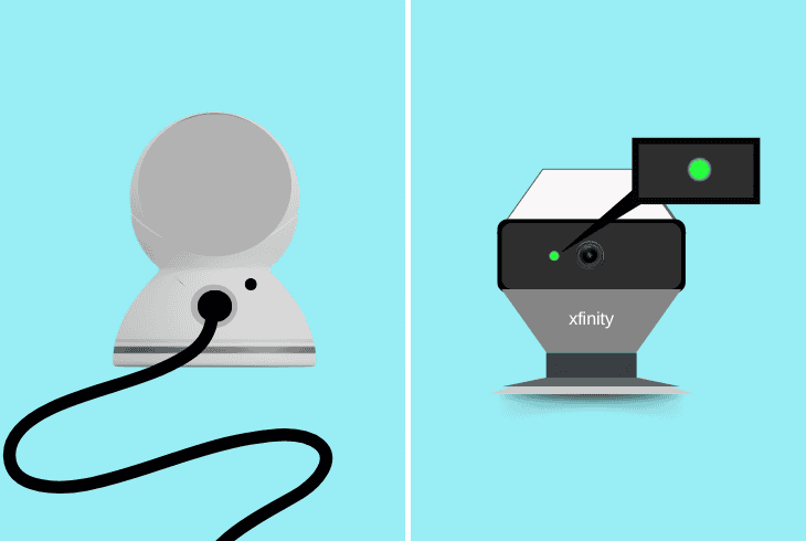 prepare xfinity camera for offline setup
