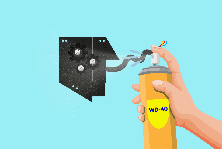 re-lubricate the original iris of projector