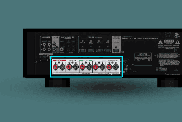 re-run the avr’s surround sound setup