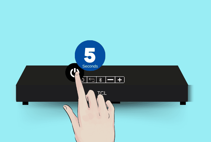 reset the power of your tcl devices