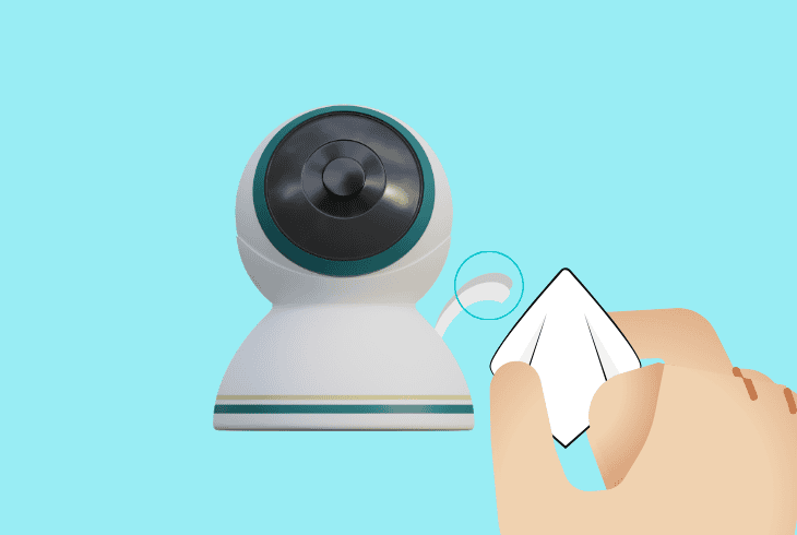 clean the camera’s temp sensor