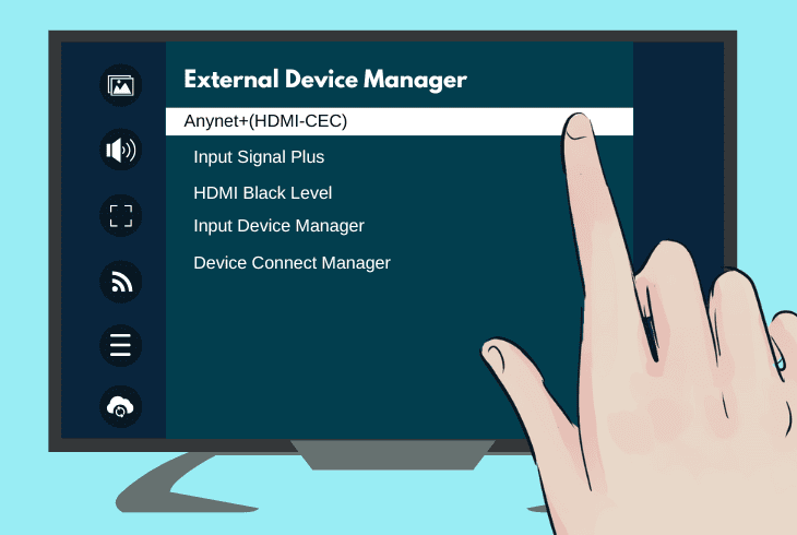 turn off “hdmi-cec” in tv’s settings
