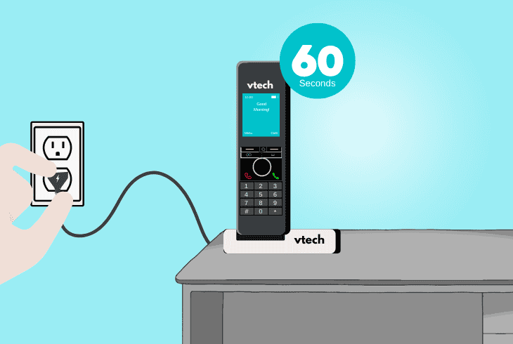 power cycle the vtech base station