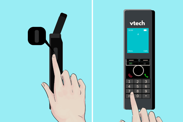 re-synchronize your vtech handset