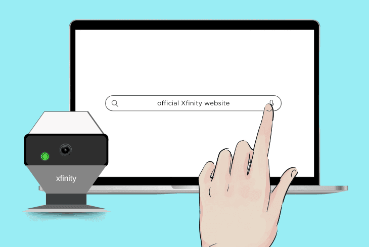 reset xfinity through the web portal