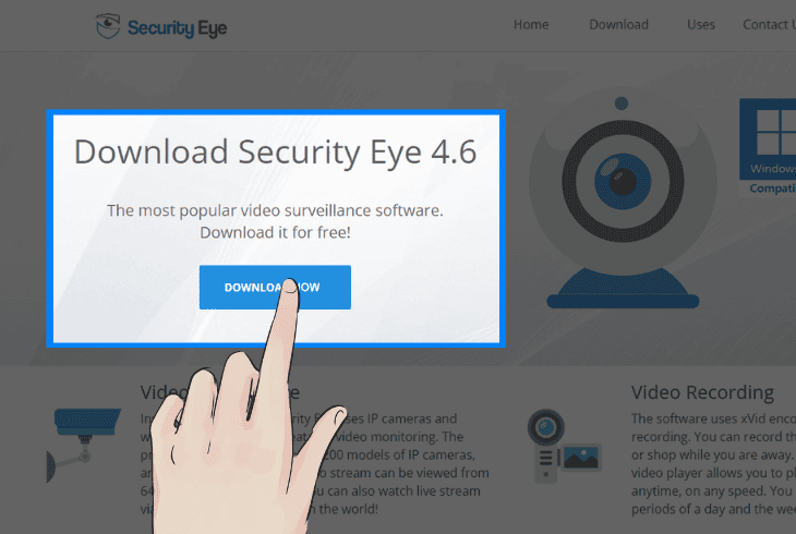 video surveillance software without service