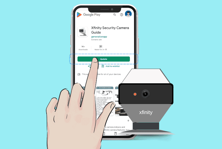 verify xfinity app is up-to-date