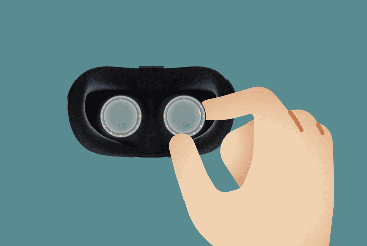 put more space between lenses