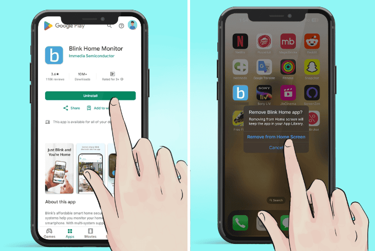 troubleshoot the blink app