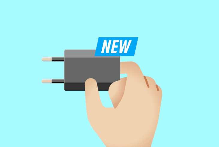 replace the dc power adapter