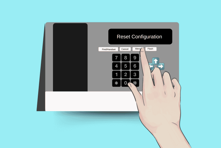 reset your vtech to default settings