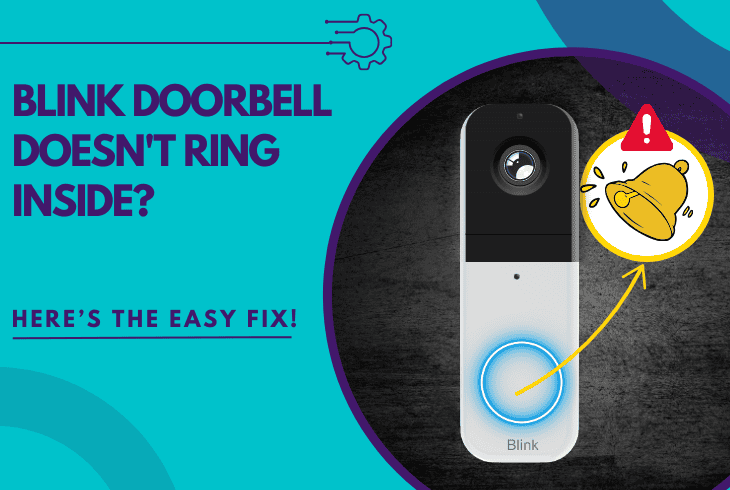 blink doorbell doesn't ring inside