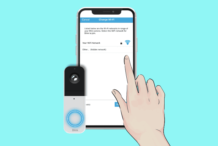 change the blink doorbell’s wi-fi
