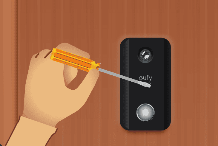 how to inspect the eufy chime hardware