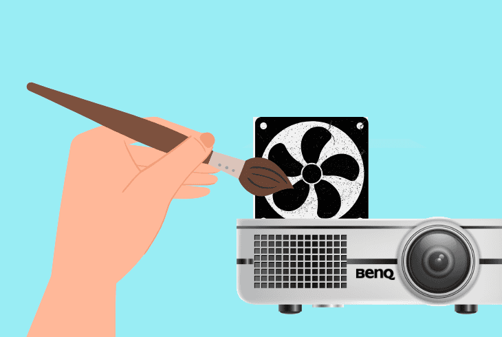 clean the vents/fans
