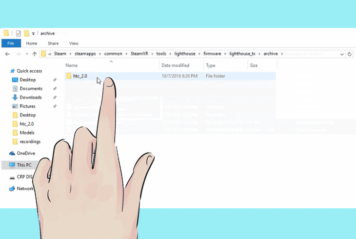 locate the firmware files