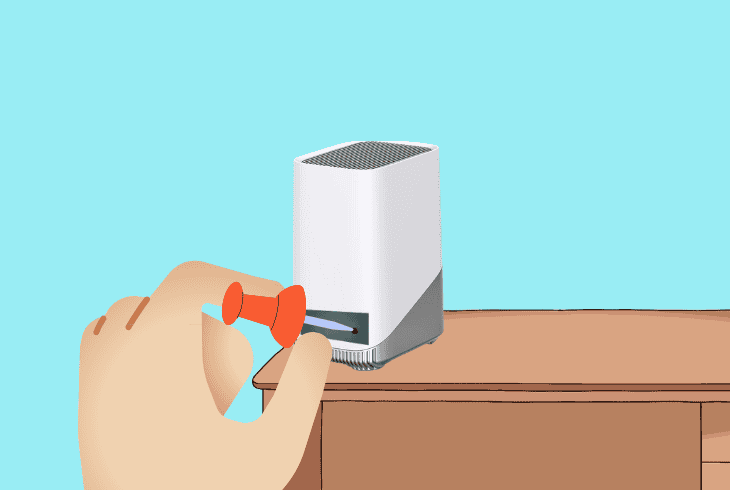 how to factory reset a homebase?