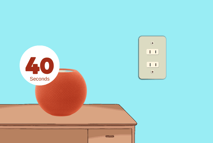 unplug the homepod mini