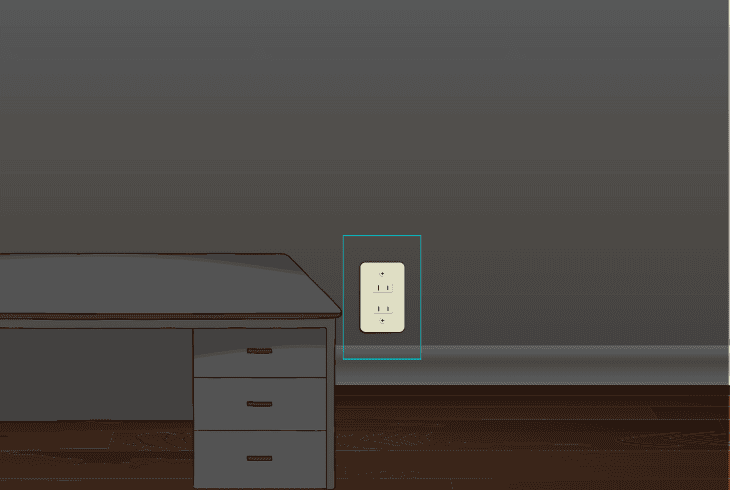 change the power outlet