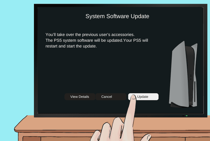 update & recover the ps5 os