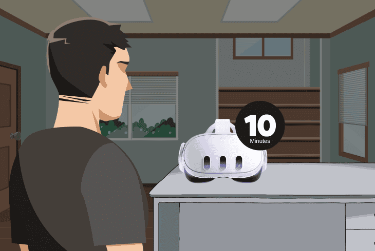 acclimatize the quest 3 headset