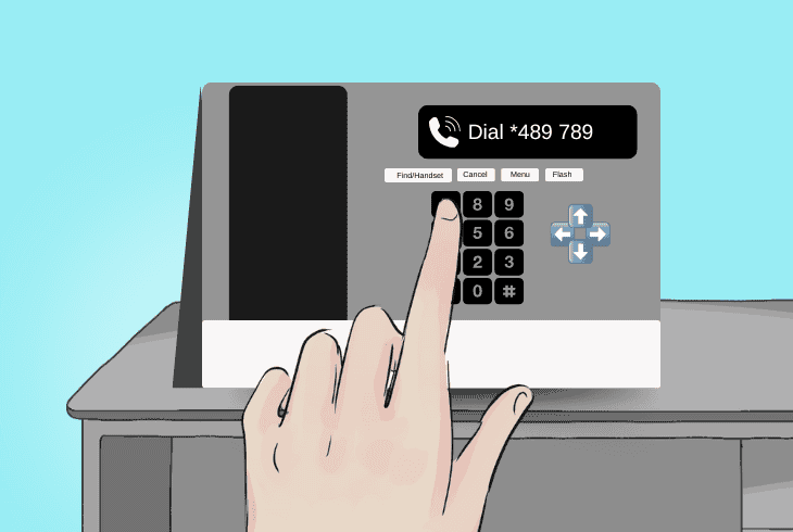 dial a registered number