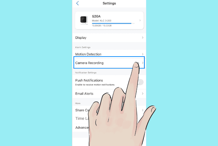 setup reolink’s detection alarm