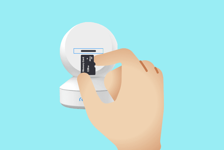 reinsert reolink’s sd card