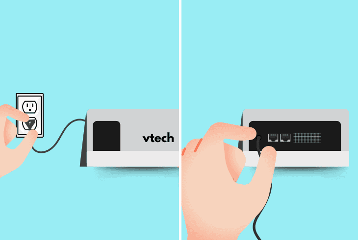 solve charging issues with vtech base