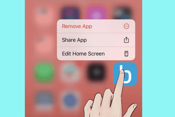 reinstall the blink app