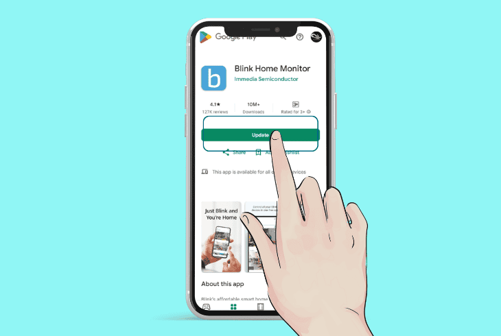 troubleshoot the blink app