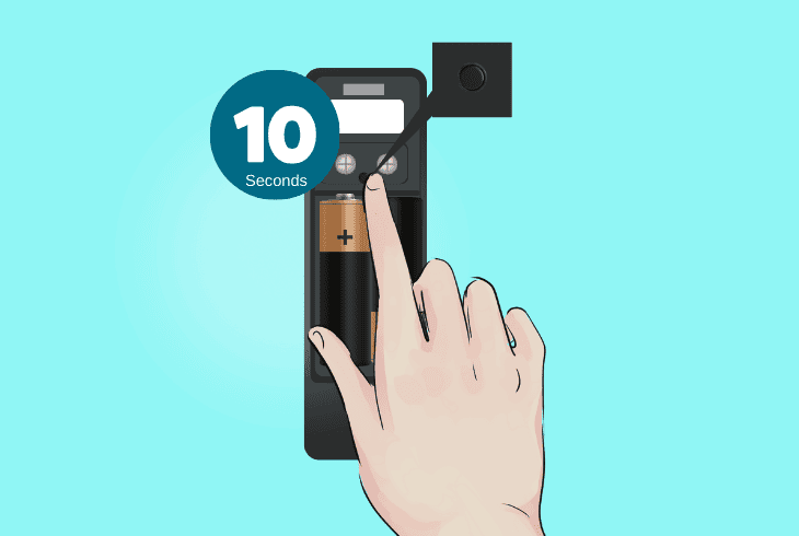 how to factory reset a blink doorbell