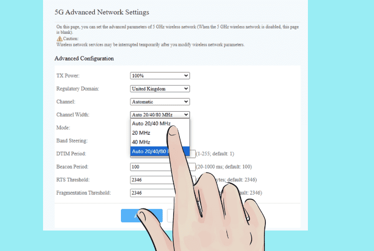 change the wi-fi channel