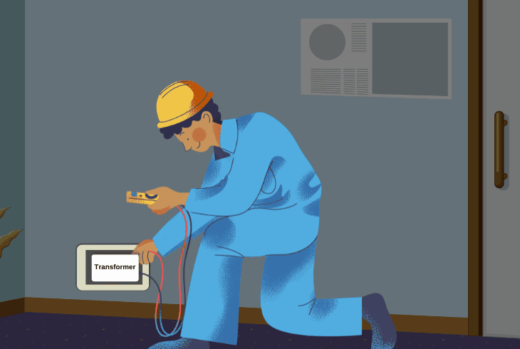 replace the doorbell transformer