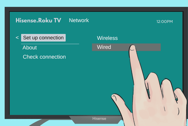 switch to ethernet cable