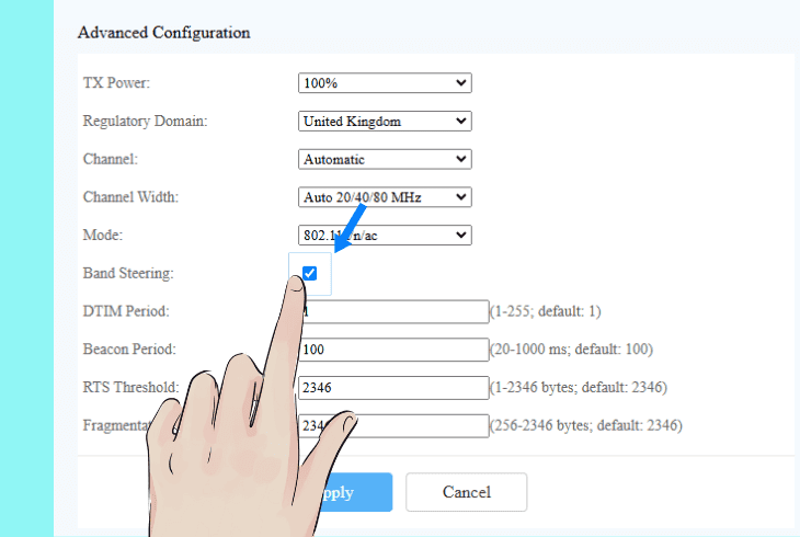 configure gui settings