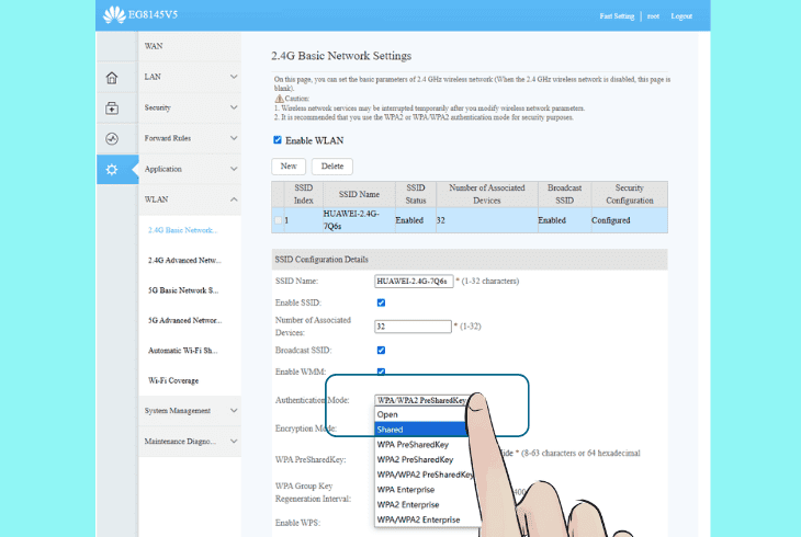configure the gui settings