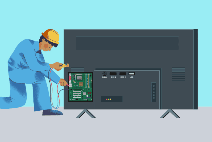disassemble hisense roku tv