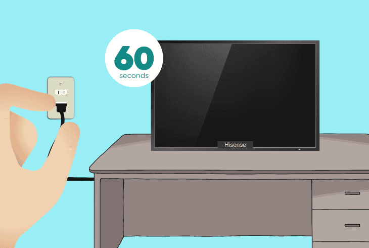 hard reset the hisense roku tv