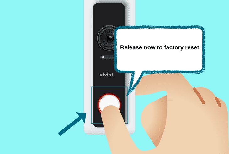 factory reset the doorbell & panel