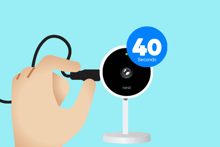 reset the nest’s power supply