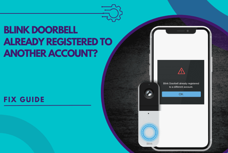 blink doorbell already registered