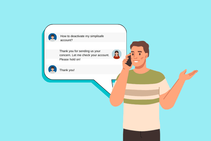 how to deactivate a simplisafe account